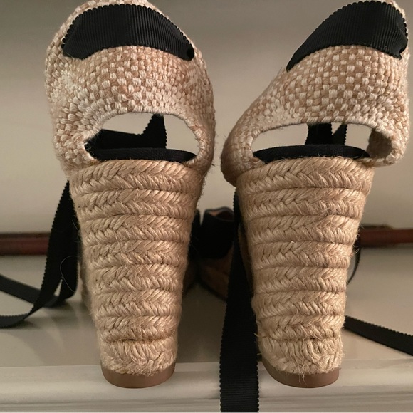 Christian Louboutin  black espadrilles  38 - Picture 3 of 5